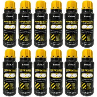 Imagem de Limpador Para-Brisa Antineblina Hipervisão 120ml Kit 12un - Kugler Bra