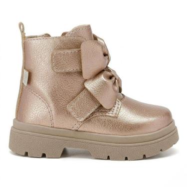 Imagem de Bota Klin Para Bebê Calce Fácil Rosa