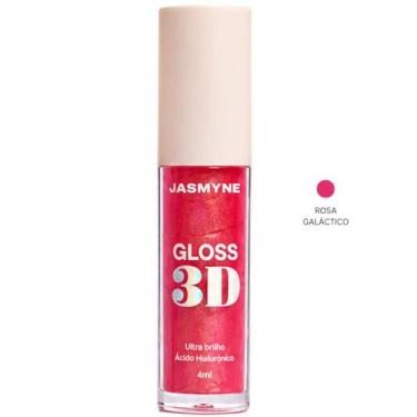 Imagem de Gloss Labial 3D Jasmyne Ultra Brilho 4ml Ref.: J0133, Rosa Galáctico