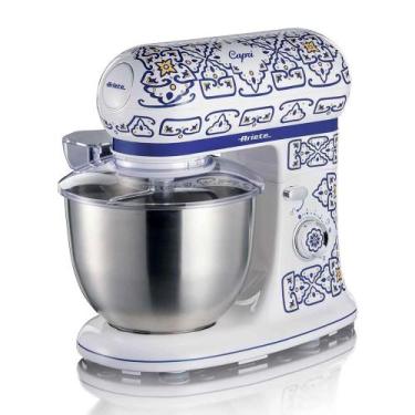 Imagem de Batedeira planetária ariete capri 5,5l em aço inox 127v 00c15880marbr,