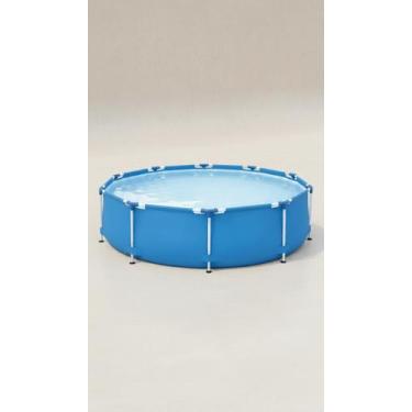 Imagem de Piscina Circular Estruturada 5.000L Azul - Congratulations Store