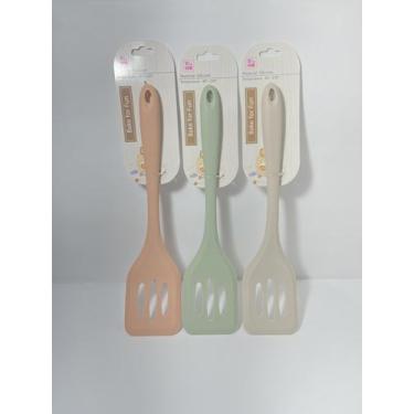 Imagem de Kit C/ 3 Espatula Vazada Silicone Unidade - Dalla Valle