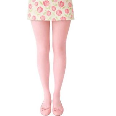 Imagem de Meia Calça Fio 40 Opaca Infantil Selene 9570.001, Rose, P