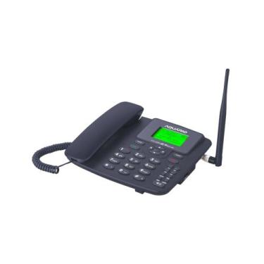 Imagem de Telefone Celular Fixo De Mesa Wi-fi Dual Sim 700, 850, 900, 1800, 1900