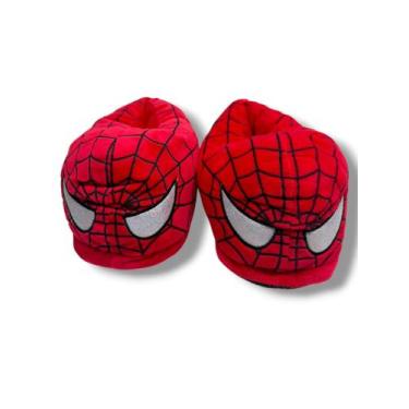 Imagem de Pantufa Do Homem Aranha Adulto E Infantil Inverno Envio Imediato - Kig