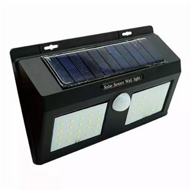 Imagem de Luminária Lâmpada Solar 40 LEDs com Sensor de Presença