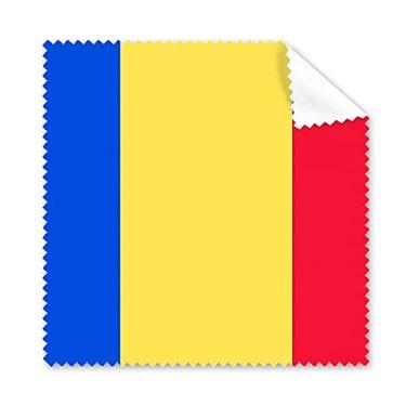 Imagem de Pano de limpeza de tela de telefone com bandeira nacional da Romênia, 5 peças
