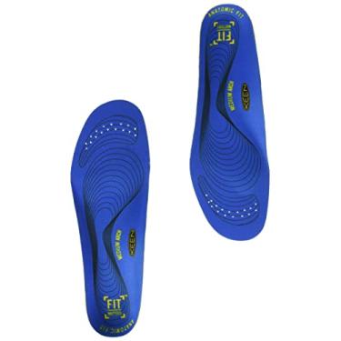 Imagem de KEEN Utility Palmilha masculina K-30 de gel para acessórios de arcos neutros, azul, G Regular EUA