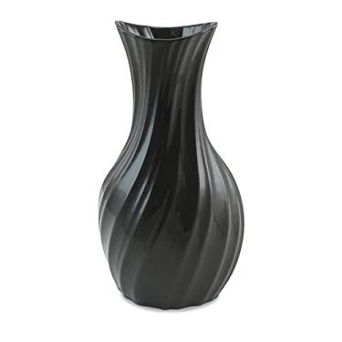 Imagem de Ceraflame Vaso de Cerâmica Gode 32Cm Preto - Decor