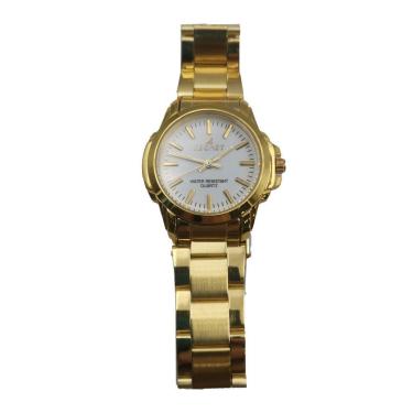 Imagem de Relógio De Pulso Feminino dourado Aço Inox a Prova D`água pequeno