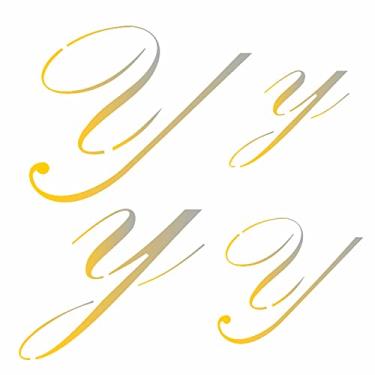 Imagem de Stencil de Acetato para Pintura OPA 14 x 14 cm – 1820 – Manuscrito Y