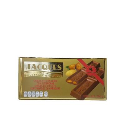 Imagem de Barra De Chocolate Premium Com Amêndoas - Jacques