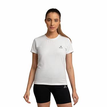 Imagem de Camisetas Dry Basic SS FPS 50 Muvin – Manga Curta – Feminina – Proteção Solar UV50 – Camiseta Para Academia Treino Funcional – Pilates – Yoga – Corrida – Ginástica Fitness – Caminhada – Secagem Rápida (M, Branco)