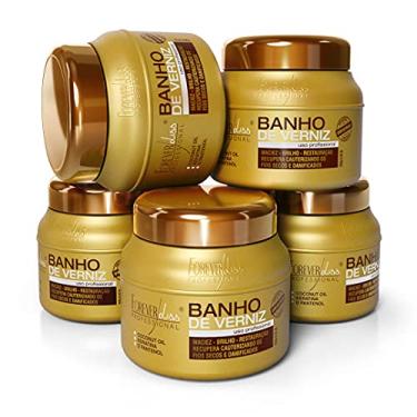 Imagem de Combo Com 5 Máscaras Banho De Verniz Forever Liss 250G
