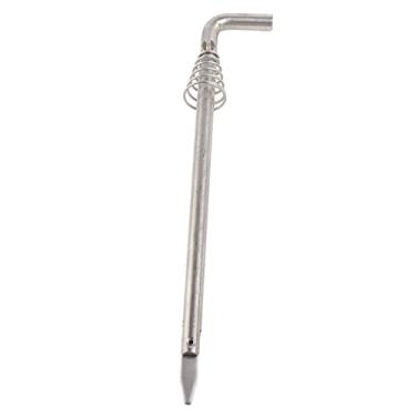 Imagem de Tbest Mola de haste de impulso de inclinação, haste de impulso de inclinação com mola 350-62121‑2 substituição para motor de popa 9,8-18HP