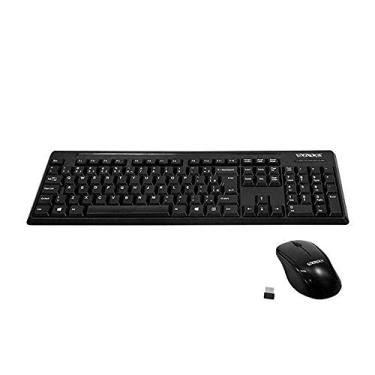 Imagem de Kit Teclado E Mouse Satellite Ak-718g Wireless Portugues Preto