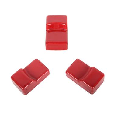 Imagem de KAMaster Conjunto de 3 sapatos de cerâmica para churrasqueira Kamado Joe, peças para acessórios Raise The Kamado Joe Classic e Big Joe ou Primo, Grelha de carvão grande ovo verde para churrasco, mesa ao ar livre e jardim