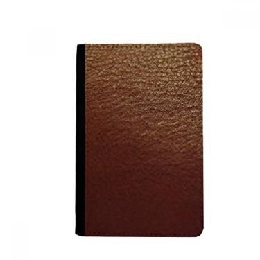 Imagem de Carteira de couro marrom design abstrato porta-passaporte Notecase Burse capa para cartão, Multicolor