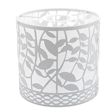 Imagem de Abajur De Ferro Forjado Para Quarto Abajur De Parede Clipe Na Lâmpada Casco De Lâmpada De Poliéster Abajur De Metal Preto Abajur Para Quarto Claro Sino Grampo Delicado E27 Branco