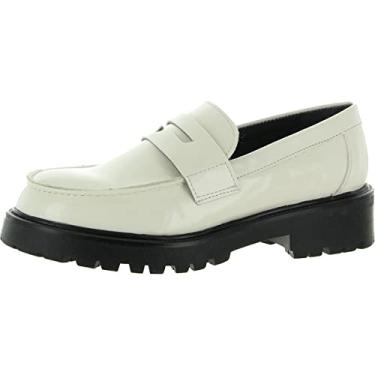Imagem de Steve Madden Lotto Penny Mocassim Feminino, Patente óssea, 6.5 Wide