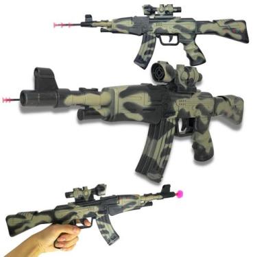 Sniper lança dardos,Pistola Grande lançador de dardos, kit com 2 pistola  mais 6 dardos e 18 bolinhas e mira