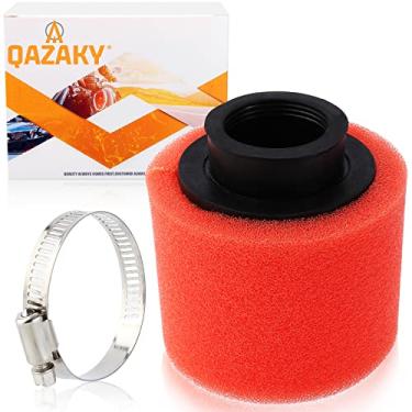 Imagem de Limpador de filtro de ar QAZAKY universal de 35 mm vermelho duplo de espuma para 50cc 70cc 90cc 110cc 125cc motocicleta ATV Quad Scooter Go Kart Moped Pit Dirt Racing Super Pocket Bike Suzuki