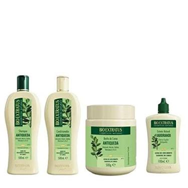 Imagem de BIO EXTRATUS KIT JABORANDI - ANTIQUEDA 4 PRODUTOS