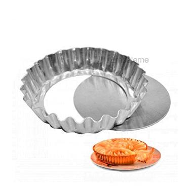 Imagem de Forma Para Torta Crespa Fundo Falso 9cm Com 12 Unidades Caparroz Cód: 274