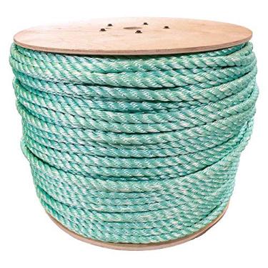 Imagem de Corda de polipropileno trançado de três fios PARACORD PLANET – Uso interno e externo (3/4 polegadas x 300 metros, azul cobalto)