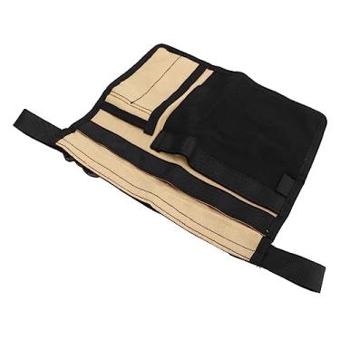 Imagem de Bolsa de Cintura para Ferramentas de Jardinagem, Multibolsos Duráveis ​​ajustáveis ​​em Tecido Oxford Com Fecho de Fivela para Ferramentas de Jardim Avental de Cintura para