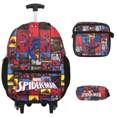 Mochila Masculina Infantil Roblox Rodinhas Lancheira Estojo - TOYS 2U - Kit  Mochila Infantil - Magazine Luiza