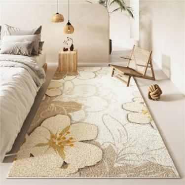 Imagem de Tapete de cabeceira do quarto velo mais tapetes de design engrossado tapete decorativo da sala de estar, 1,80x120cm(31,4x47in)