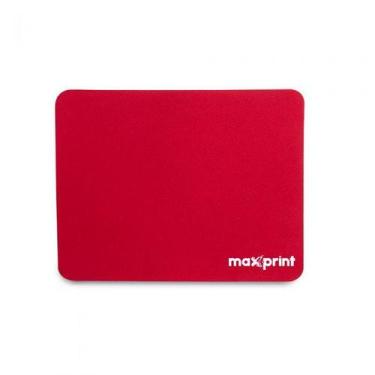 Imagem de Mousepad Maxprint Padrão 22 X 18cm - Vermelho