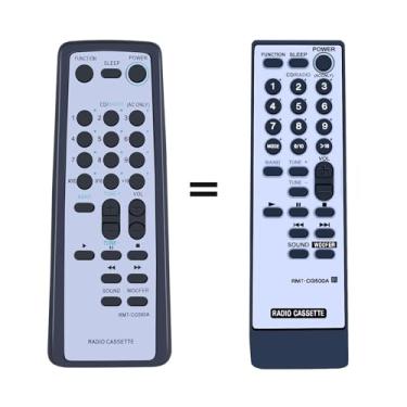 Imagem de Novo controle remoto de substituição RMT-CG500A compatível com Sony Radio Cassette Recorder CFD-G500L CFD-G505BLACK CFD-G505 CFD-G500