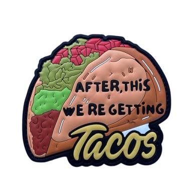 Imagem de Get Tacos Creative Humor Military Tactical Moral Patch - Adesivos táticos engraçados, fecho de gancho e laço de borracha de PVC, adesivos para mochilas, uniformes militares, jeans, jaquetas, coletes,