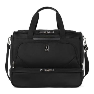 Imagem de Travelpro Maxlite 5 Softside Mala de viagem com compartimento para viagem, leve, para homens e mulheres, 48 cm, Preto, Carry-on 19-Inch, Maxlite 5 Carry on Weekender com compartimento inferior, bolsa
