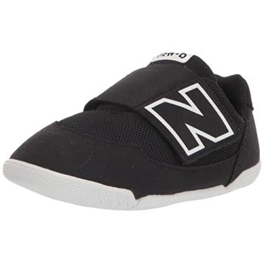 Imagem de New Balance Tênis unissex infantil New-b V1, Preto/branco, 2 X-Wide Infant