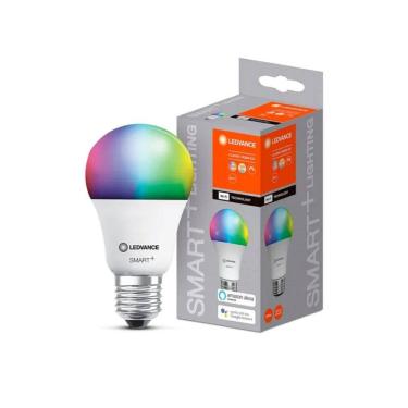 Imagem de Lampada Led Bulbo Wifi Inteligente Rgbw 9w 127v Ledvance