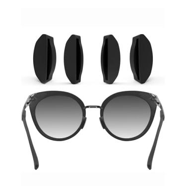 Imagem de ToughAsNails Almofadas de nariz de substituição para Oakley Frogskins Range OO9284/Frogskins Range XL OO9503/HSTN OO9242/HSTN Metal OO9279, Almofadas de nariz pretas, HSTN