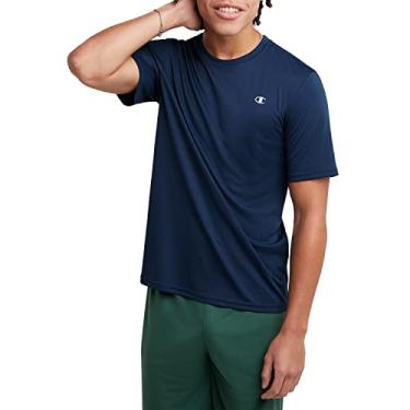 Imagem de Champion Camiseta masculina Vapor, Azul-marinho, 3G/Alto