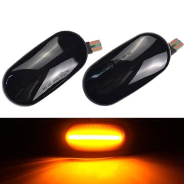 Imagem de Luz de pisca-pisca sequencial LED marcador lateral dinâmico para Honda Civic Prelude CRX S2000 Integra Fit Del Sol Acura