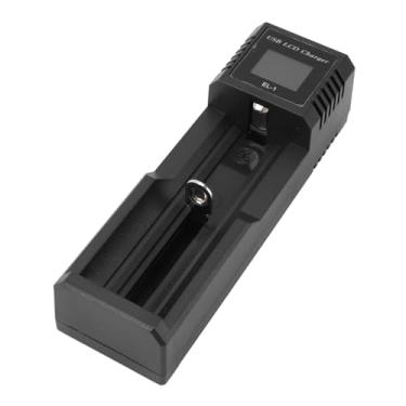 Imagem de Carregador de Bateria Versátil para Baterias de íon de Lítio de 3,7 V e Ni MH Ni Cd de 1,2 V - Adequado para Carregar Baterias AA, AAA, C, SC, F6, 10440, 14500, 16340, 17500,