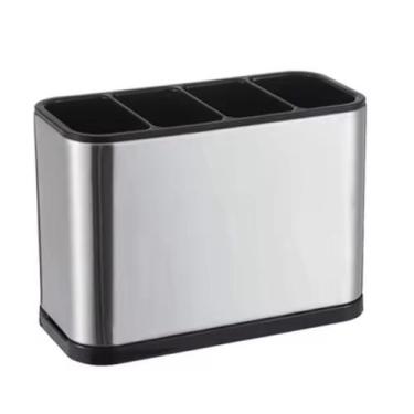 Imagem de Escorredor Porta Talheres Pia Aço Inox Banheiro Cozinha - KEHOME