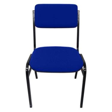Imagem de Cadeira Empilhável para Auditórios Linha Hotel Smart Azul - Design Off