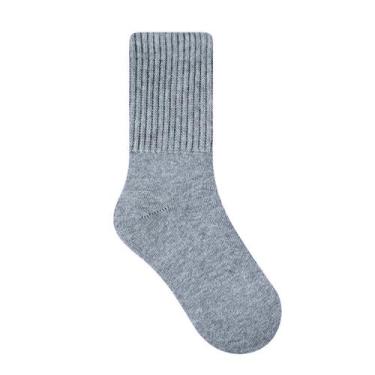 Imagem de Meia Esportiva Masculina Selene, 44 a 48, Cinza