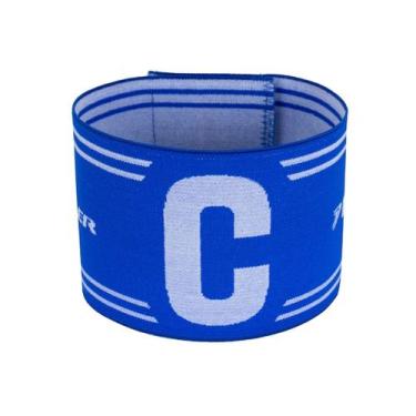 Imagem de Braçadeira de Capitão Elástica 09701 Poker, Azul