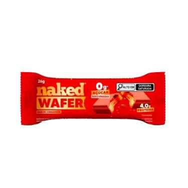 Imagem de Wafer Sabor Cinnamon Sem Açúcar Naked Nuts 26g