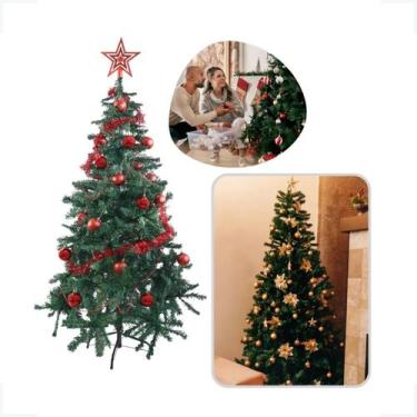 Imagem de Árvore De Natal Luxo Decoração 1,50m Com 380 Galhos - Wincy - Natal