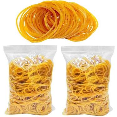 Imagem de 500 Elásticos de Borracha Silicone Liguinha Prender Dinheiro - Lelong 