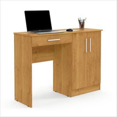 Imagem de Mesa de Computador Escrivaninha Com Organizador Space Cinamomo - Patri